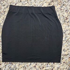 Revamped Classic Black Pencil Skirt